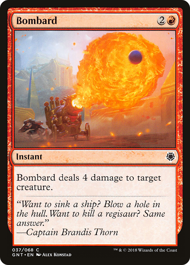 Bombard (GNT-037) [Misc] Game Night MTG Single Wizards of the Coast