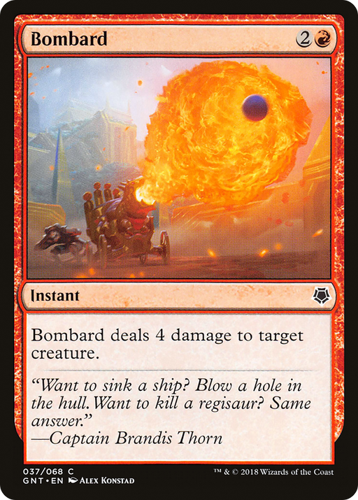 Bombard (GNT-037) [Misc] Game Night MTG Single Wizards of the Coast