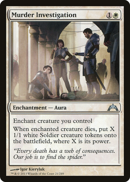 Murder Investigation (GTC-021) [Gatecrash] Foil MTG Single Wizards of the Coast