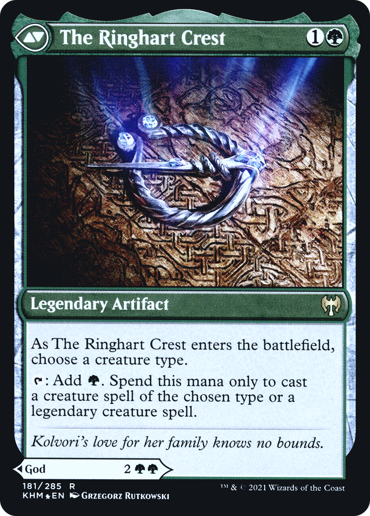 Kolvori, God of Kinship (PRE-181) [Kaldheim Promos] Foil MTG Single Wizards of the Coast