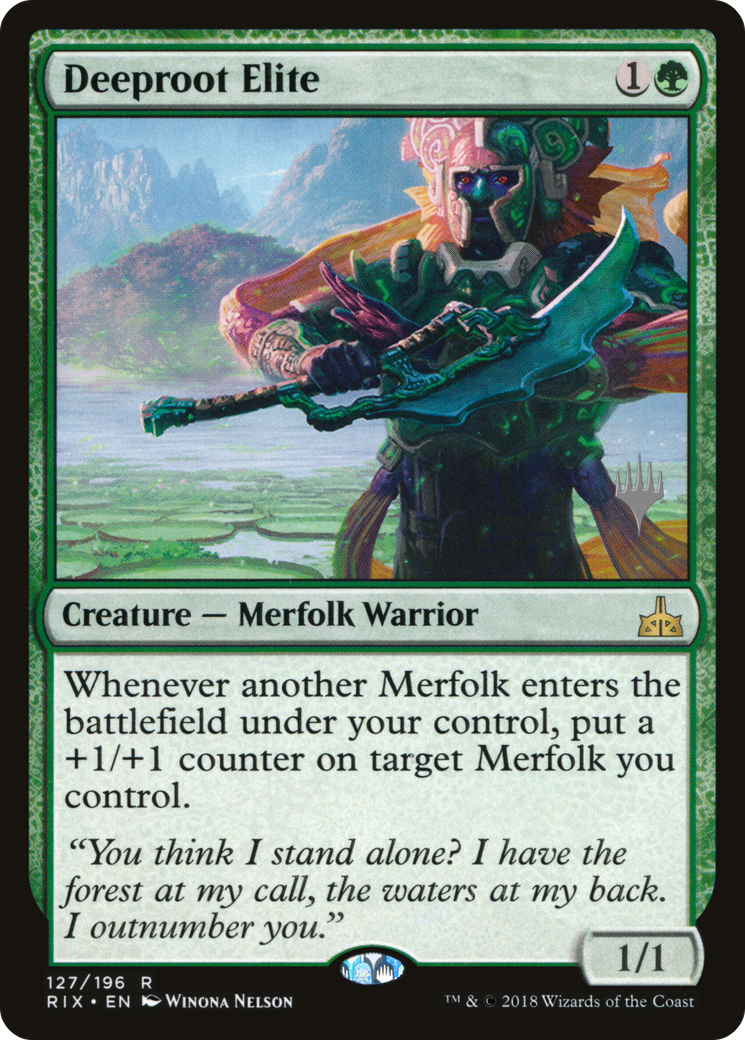 Deeproot Elite (PPM20-127) [Rivals of Ixalan Promos] Foil MTG Single Wizards of the Coast