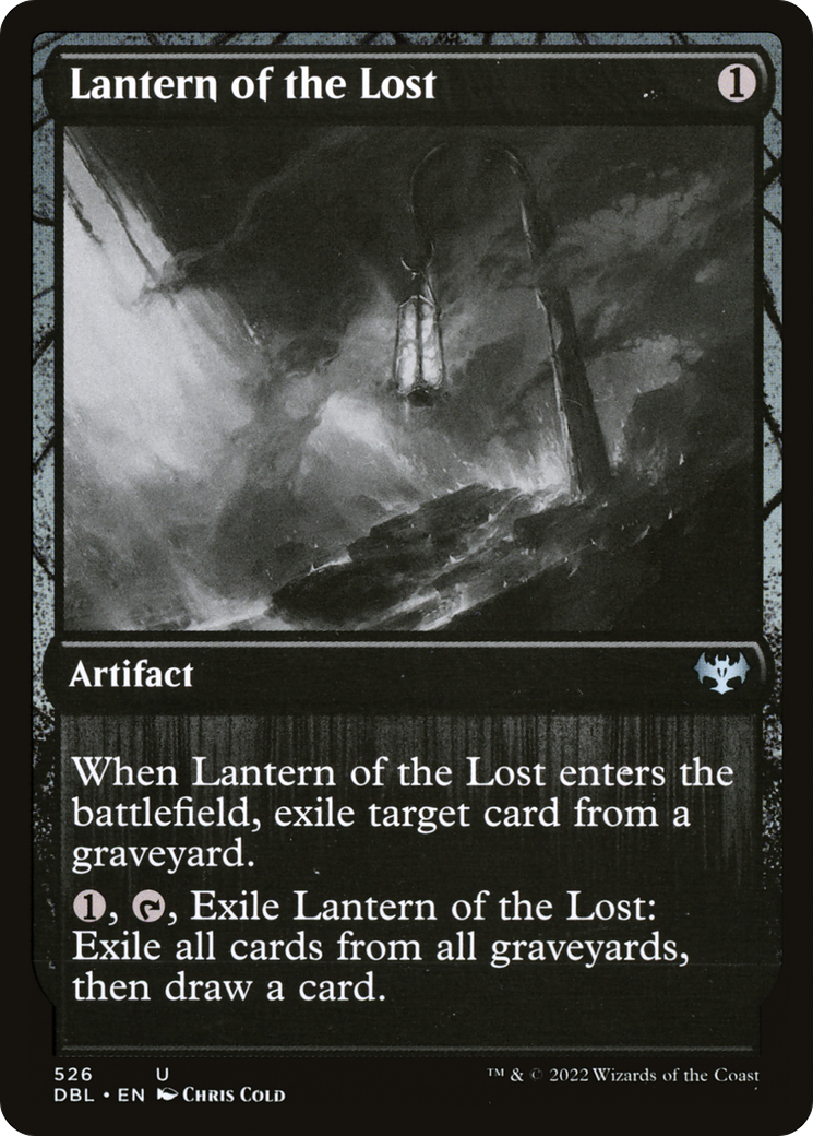 Lantern of the Lost (DBL-526) [Innistrad: Double Feature] Foil MTG Single Wizards of the Coast