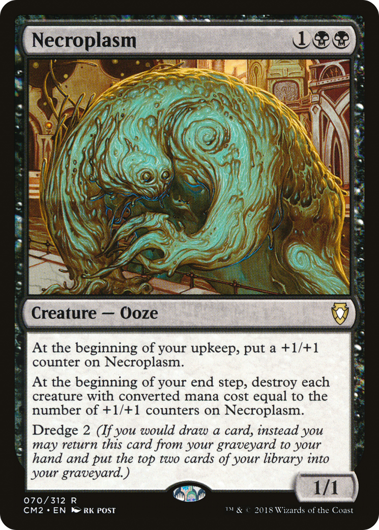Necroplasm (CM2-070) [Commander Anthology Volume II] MTG Single Wizards of the Coast