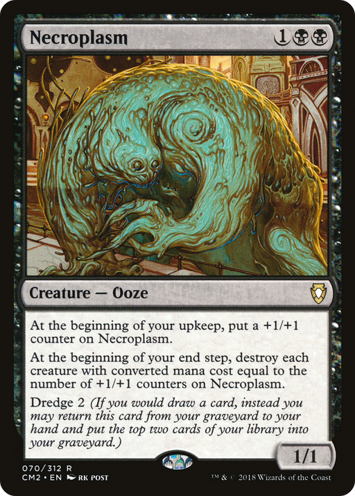 Necroplasm (CM2-070) [Commander Anthology Volume II] MTG Single Wizards of the Coast