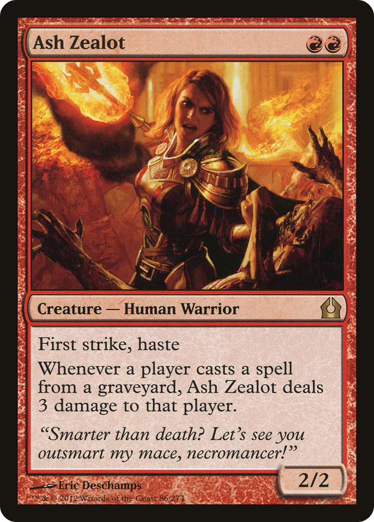Ash Zealot (RTR-086) [Return to Ravnica] MTG Single Wizards of the Coast