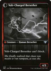 Voltaic Visionary (DBL-450) [Innistrad: Double Feature] Foil MTG Single Wizards of the Coast