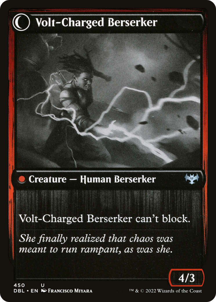 Voltaic Visionary (DBL-450) [Innistrad: Double Feature] Foil MTG Single Wizards of the Coast