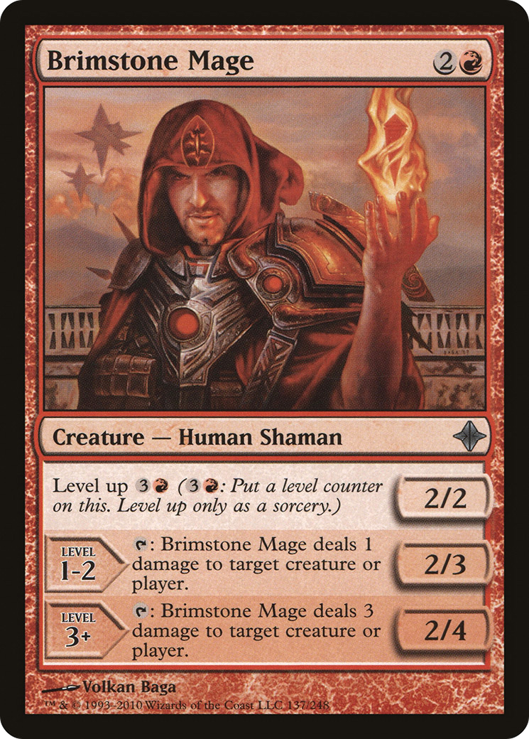 Brimstone Mage (ROE-137) [Rise of the Eldrazi] MTG Single Wizards of the Coast