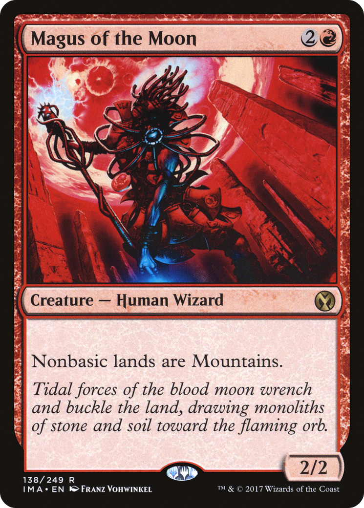 Magus of the Moon (IMA-138) [Iconic Masters] Foil MTG Single Wizards of the Coast