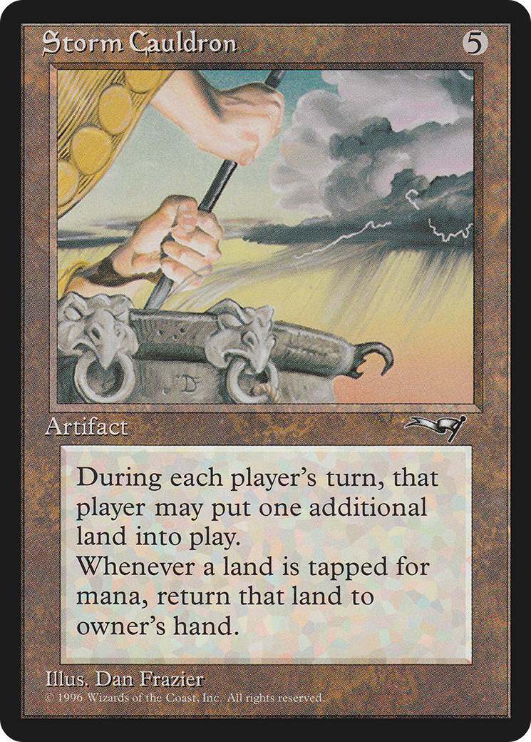 Storm Cauldron (ALL-134) [Alliances] MTG Single Wizards of the Coast
