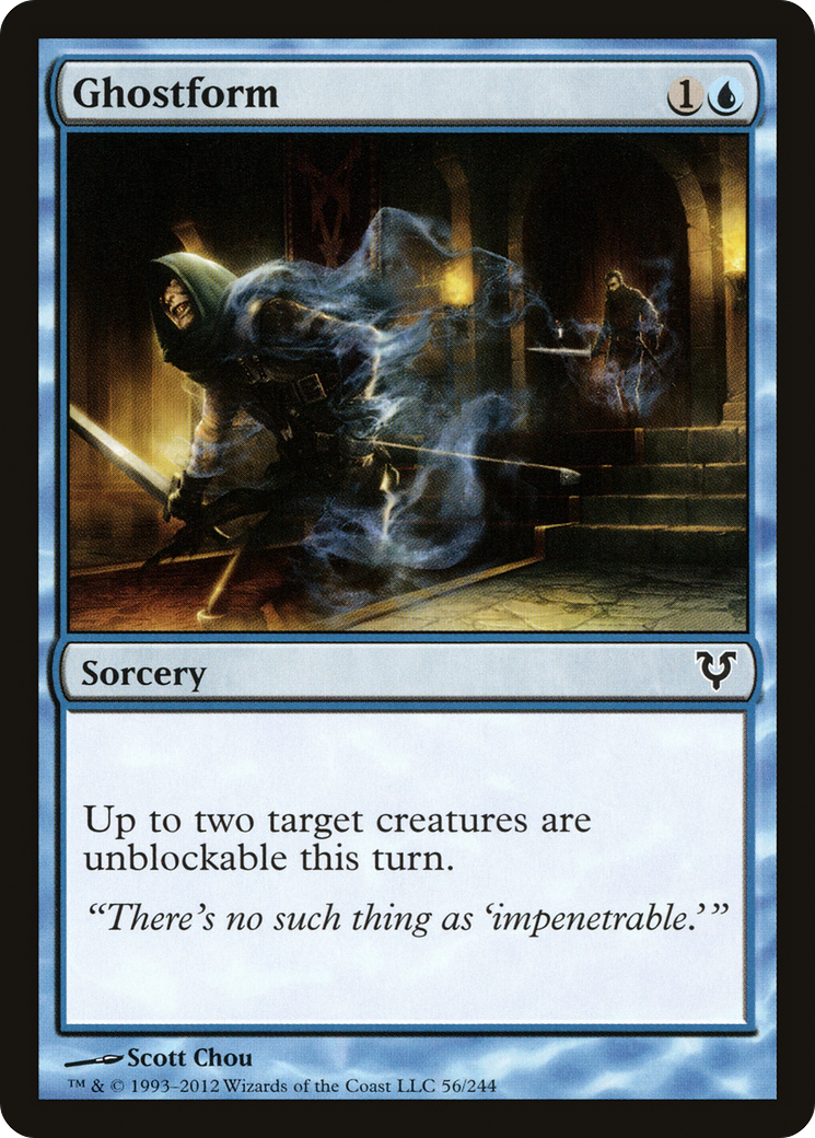 Ghostform (AVR-056) [Avacyn Restored] Foil MTG Single Wizards of the Coast