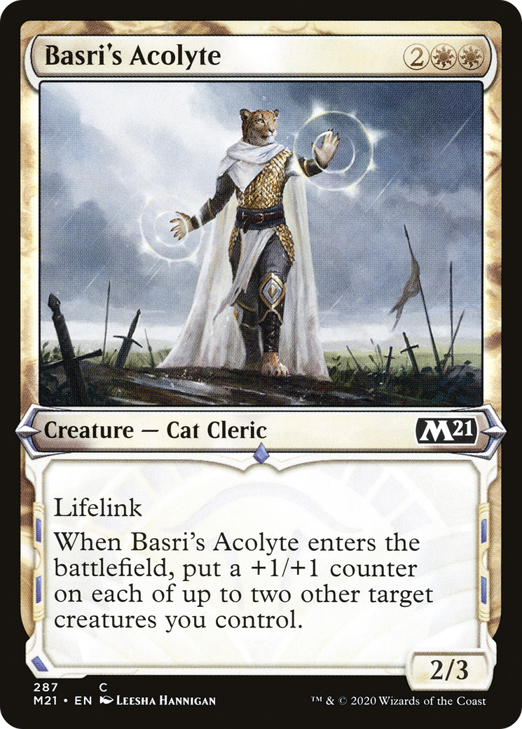 Basri's Acolyte (M21-287) [Core Set 2021] (Showcase) MTG Single Wizards of the Coast