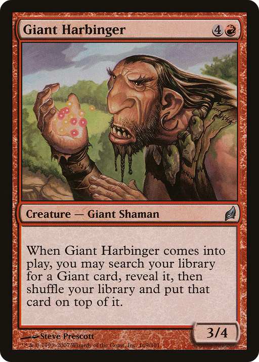 Giant Harbinger (LRW-169) [Lorwyn] MTG Single Wizards of the Coast