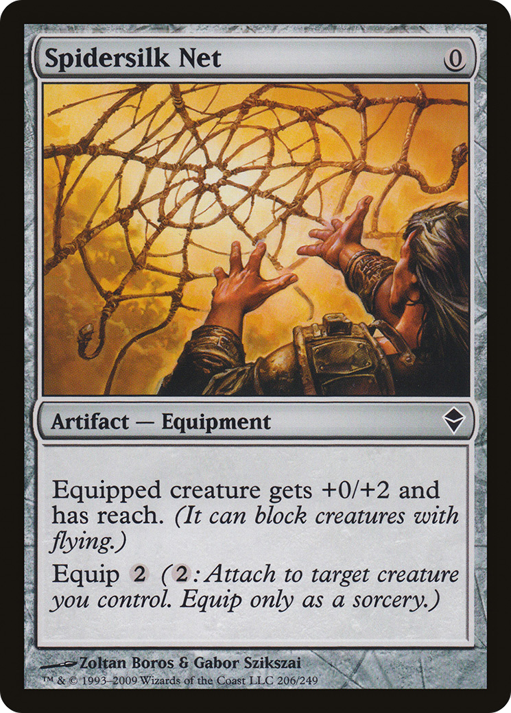 Spidersilk Net (ZEN-206) [Zendikar] Foil MTG Single Wizards of the Coast