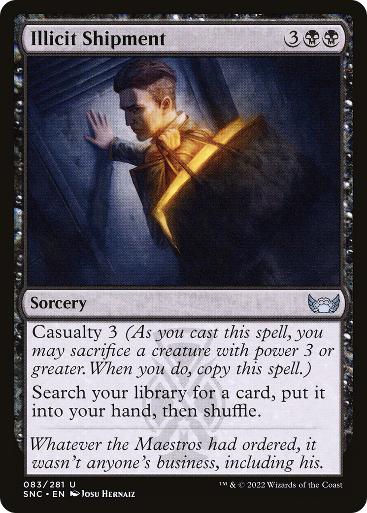 Illicit Shipment (SNC-083) [Streets of New Capenna] MTG Single Wizards of the Coast