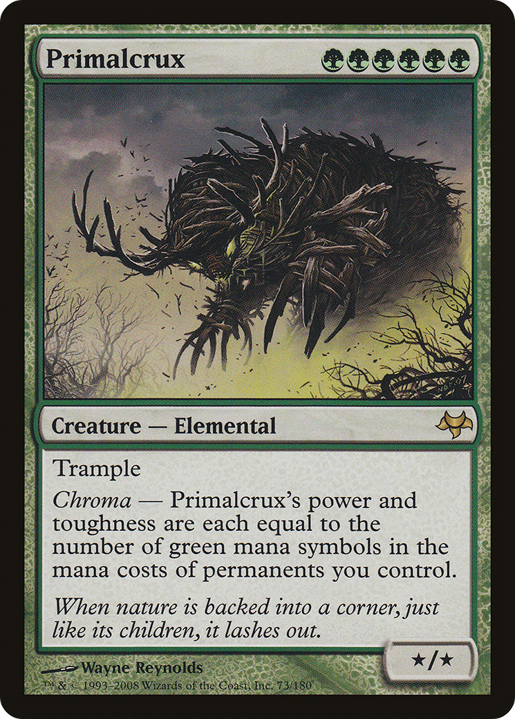 Primalcrux (EVE-073) [Eventide] MTG Single Wizards of the Coast