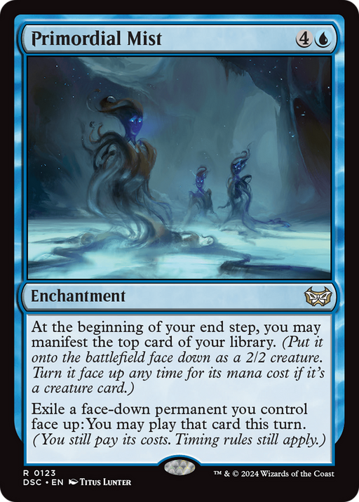 Primordial Mist (DSC-123) [Duskmourn: House of Horror Commander] MTG Single Wizards of the Coast