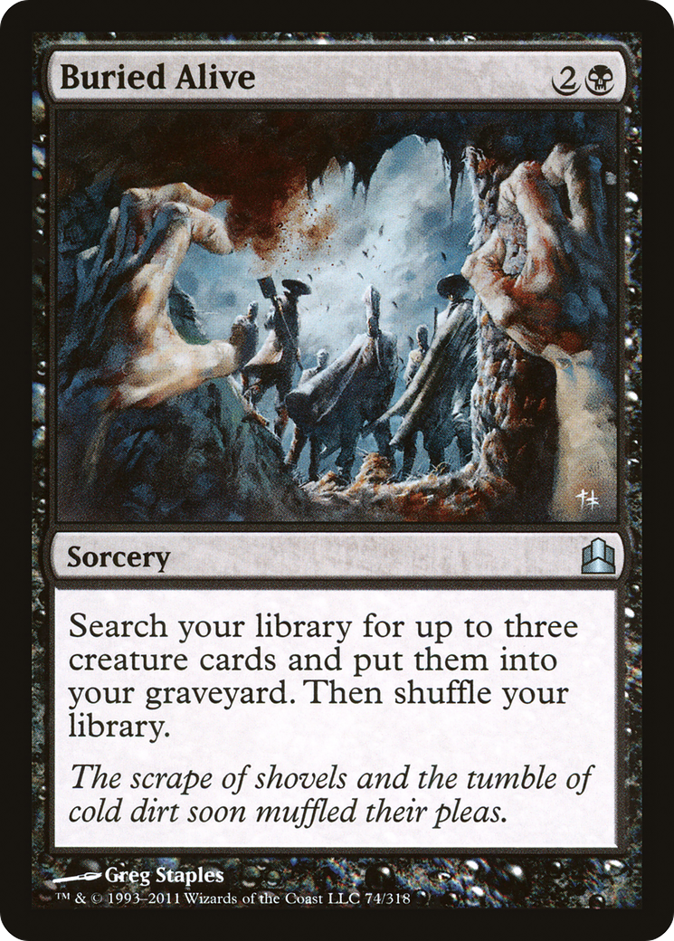 Buried Alive (CMD-074) [Commander 2011] MTG Single Wizards of the Coast