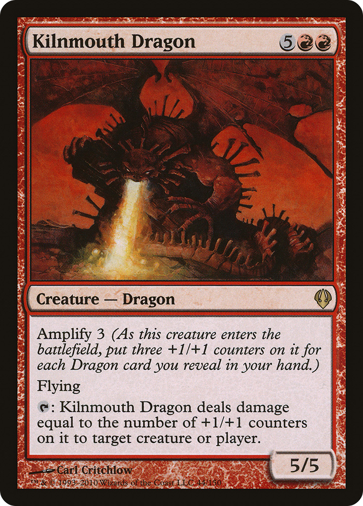 Kilnmouth Dragon [Archenemy] MTG Single Magic: The Gathering