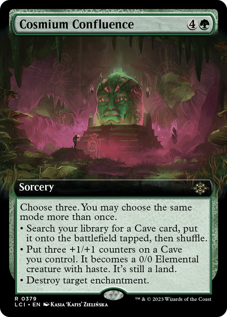 Cosmium Confluence (LCI-379) [The Lost Caverns of Ixalan] (Extended Art) Foil MTG Single Wizards of the Coast
