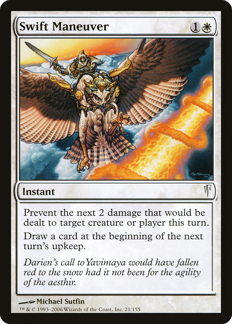 Swift Maneuver (CSP-021) [Coldsnap] Foil MTG Single Wizards of the Coast