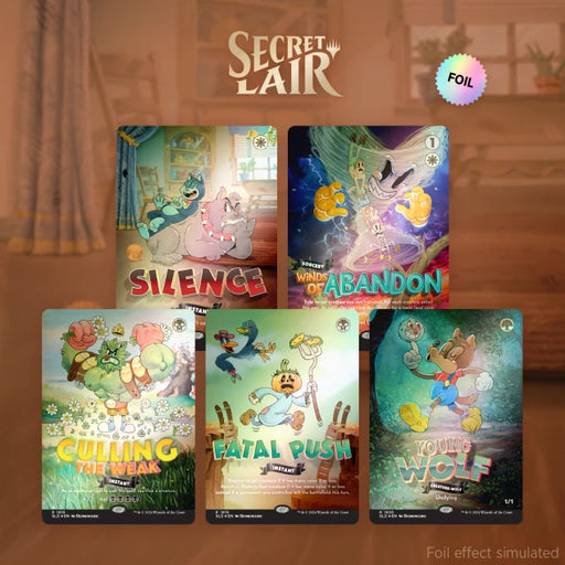 MTG Secret Lair: Drop Series - Twisted Toons (Rainbow Foil Edition) MTG Sealed Magic: The Gathering