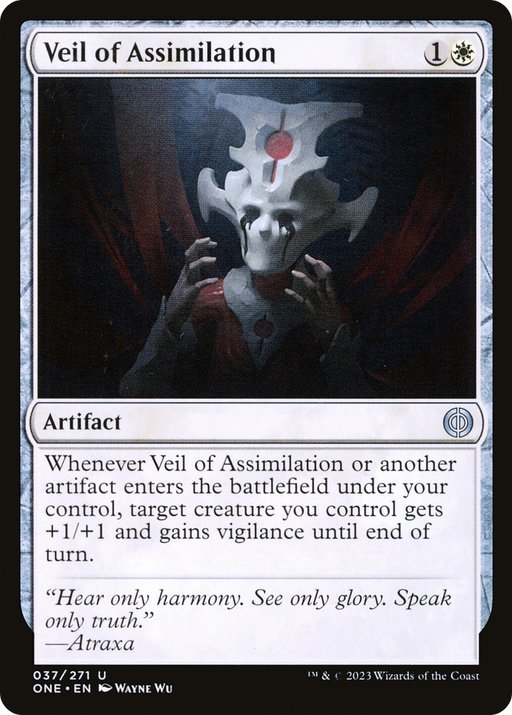Veil of Assimilation (ONE-037) [Phyrexia: All Will Be One] MTG Single Wizards of the Coast