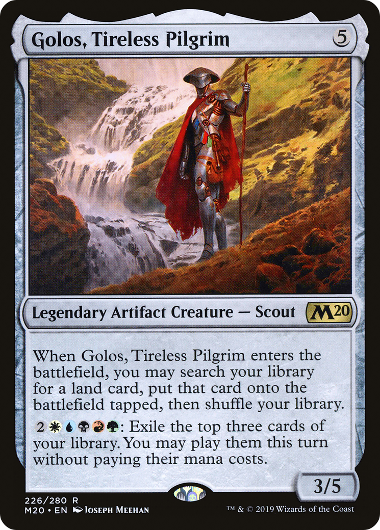 Golos, Tireless Pilgrim (M20-226) [Core Set 2020] MTG Single Wizards of the Coast