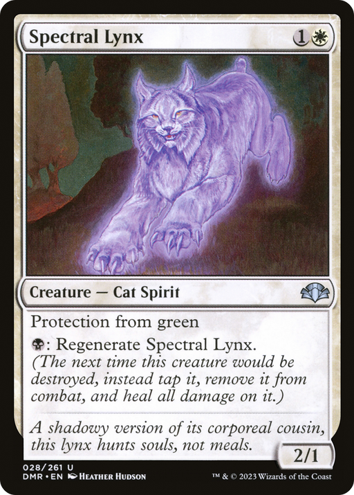 Spectral Lynx (DMR-028) [Dominaria Remastered] MTG Single Wizards of the Coast