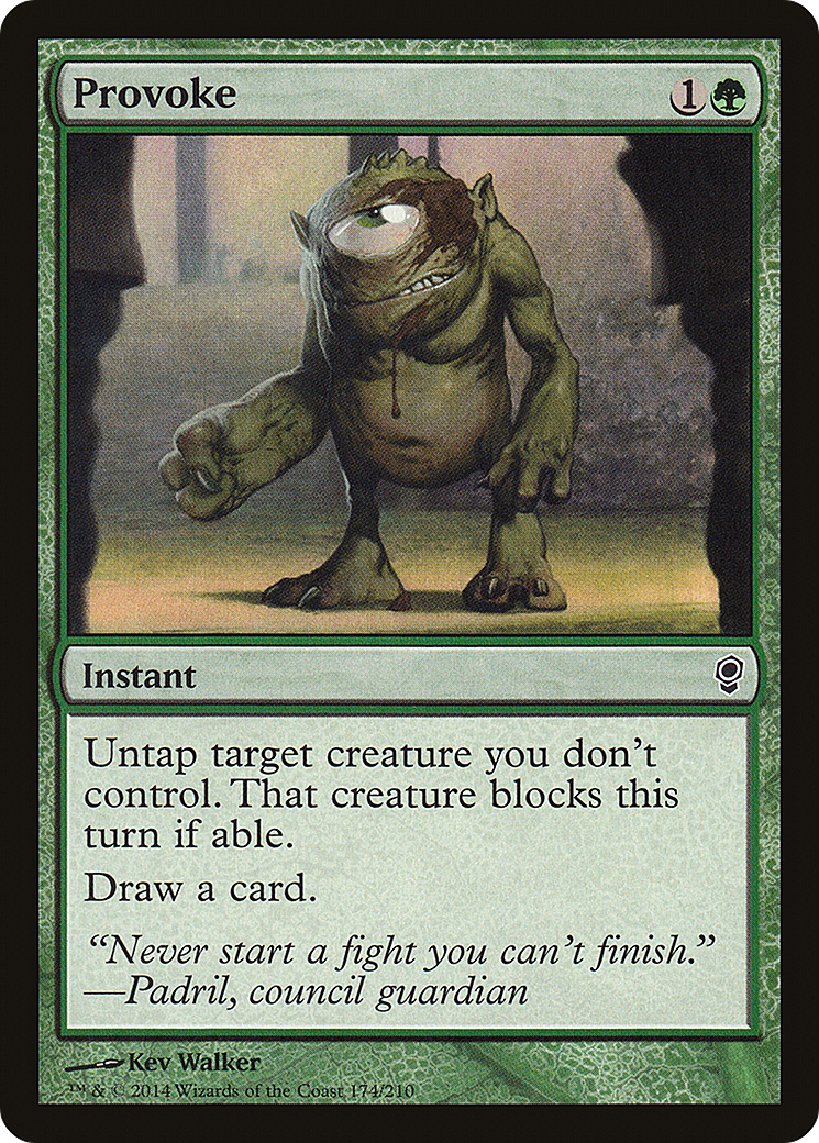 Provoke (CNS-174) [Conspiracy] MTG Single Wizards of the Coast
