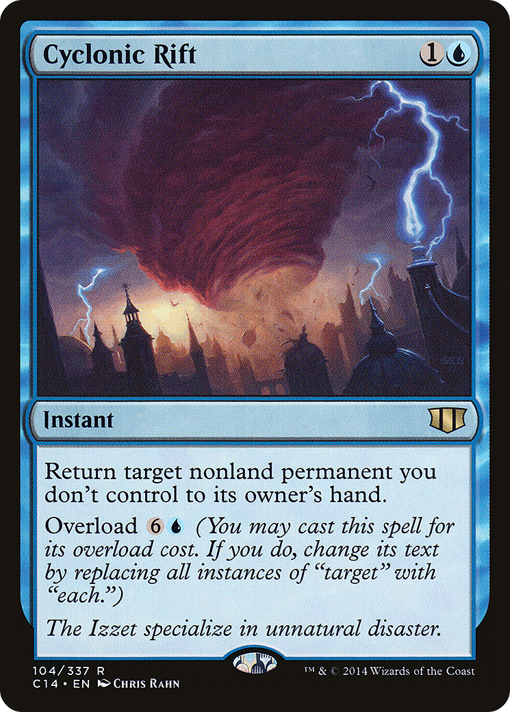 Cyclonic Rift (C14-104) [Commander 2014] MTG Single Wizards of the Coast