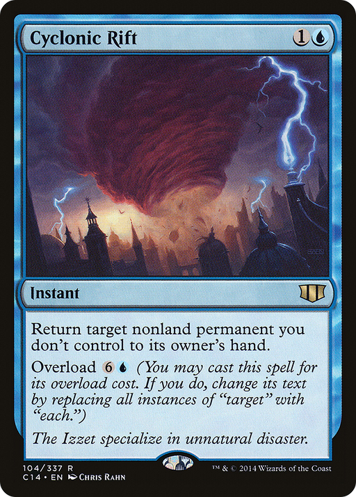 Cyclonic Rift (C14-104) [Commander 2014] MTG Single Wizards of the Coast