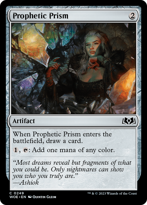 Prophetic Prism (WOE-249) [Wilds of Eldraine] MTG Single Wizards of the Coast