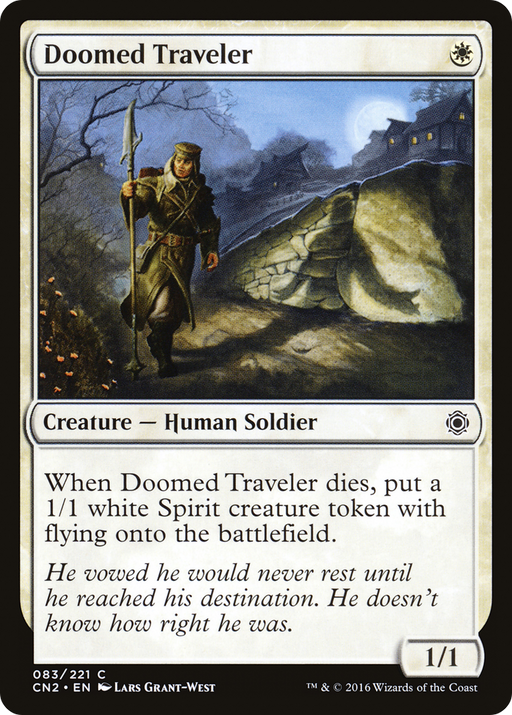 Doomed Traveler (CN2-083) [Conspiracy: Take the Crown] MTG Single Wizards of the Coast