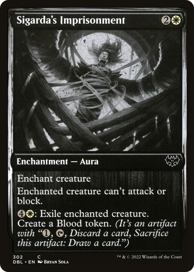 Sigarda's Imprisonment (DBL-302) [Innistrad: Double Feature] MTG Single Wizards of the Coast