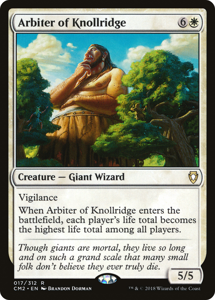 Arbiter of Knollridge (CM2-017) [Commander Anthology Volume II] MTG Single Wizards of the Coast