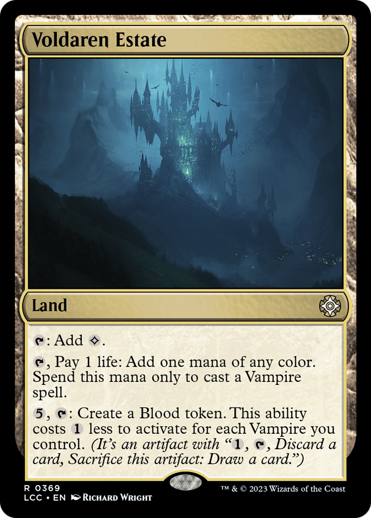 Voldaren Estate (LCC-369) [The Lost Caverns of Ixalan Commander] MTG Single Wizards of the Coast