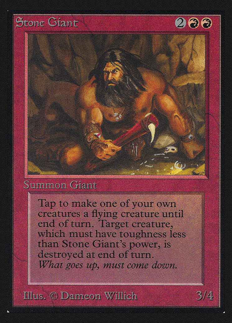 Stone Giant (IED-177) [Intl. Collectors' Edition] MTG Single Wizards of the Coast