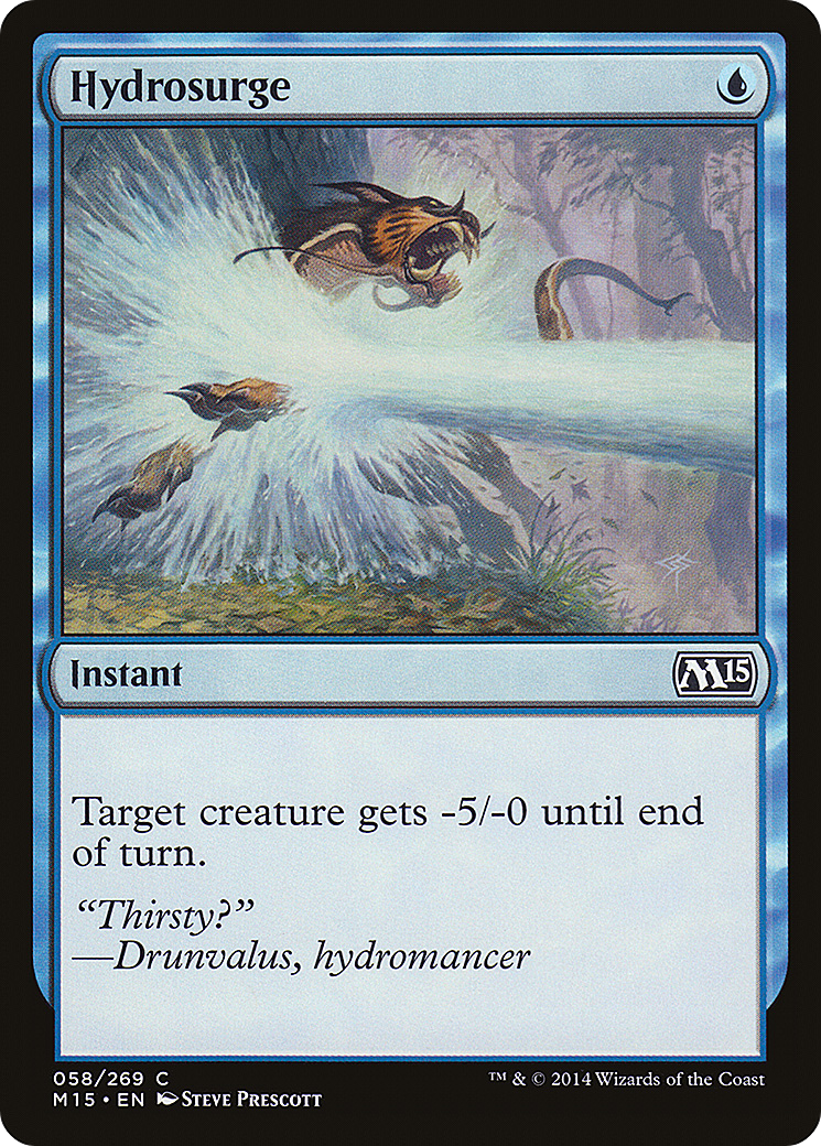 Hydrosurge (M15-058) [Magic 2015] Foil MTG Single Wizards of the Coast