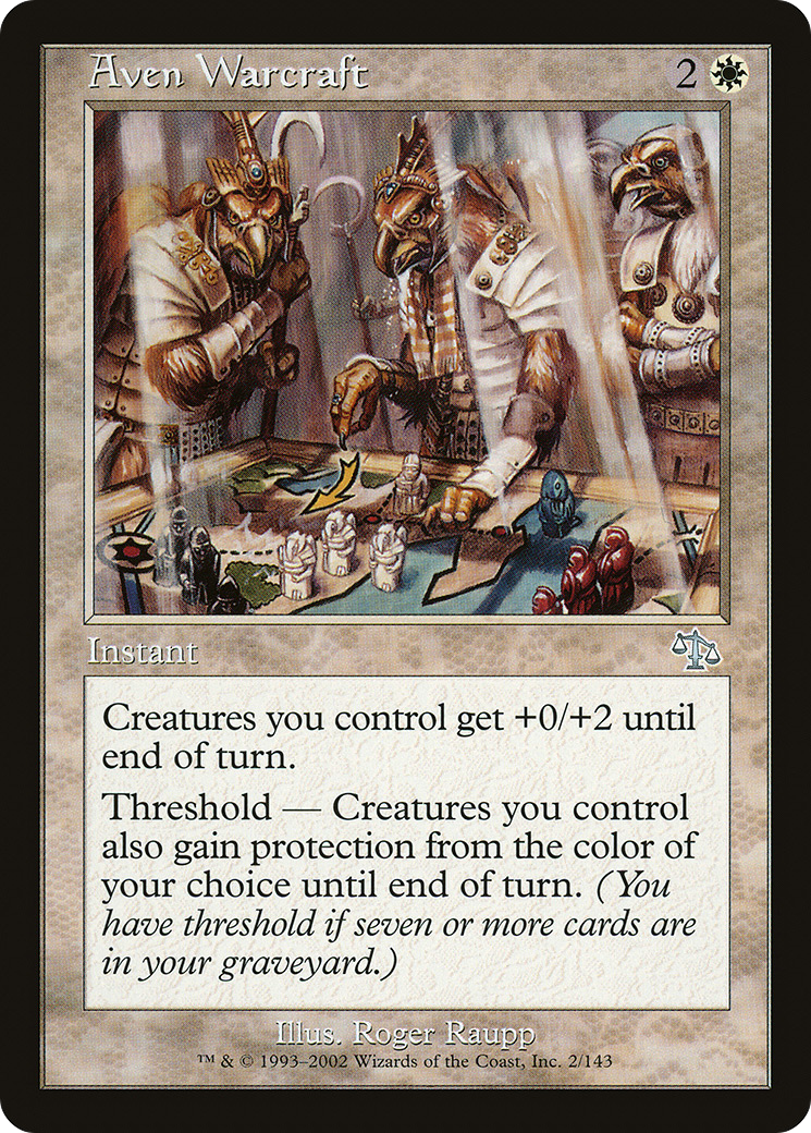 Aven Warcraft (JUD-002) [Judgment] Foil MTG Single Wizards of the Coast