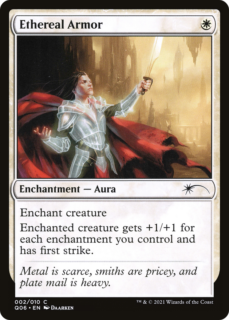 Ethereal Armor (UMP-002) [Pioneer Challenger Decks 2021] MTG Single Wizards of the Coast