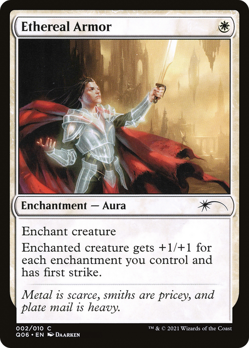 Ethereal Armor (UMP-002) [Pioneer Challenger Decks 2021] MTG Single Wizards of the Coast