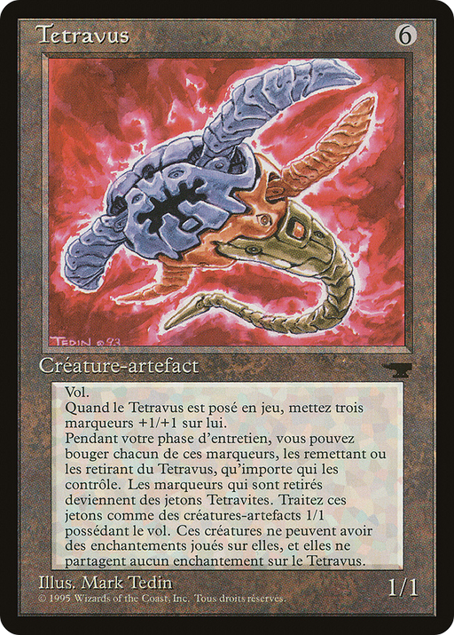 Tetravus (French) (REN-) [Renaissance] MTG Single Wizards of the Coast