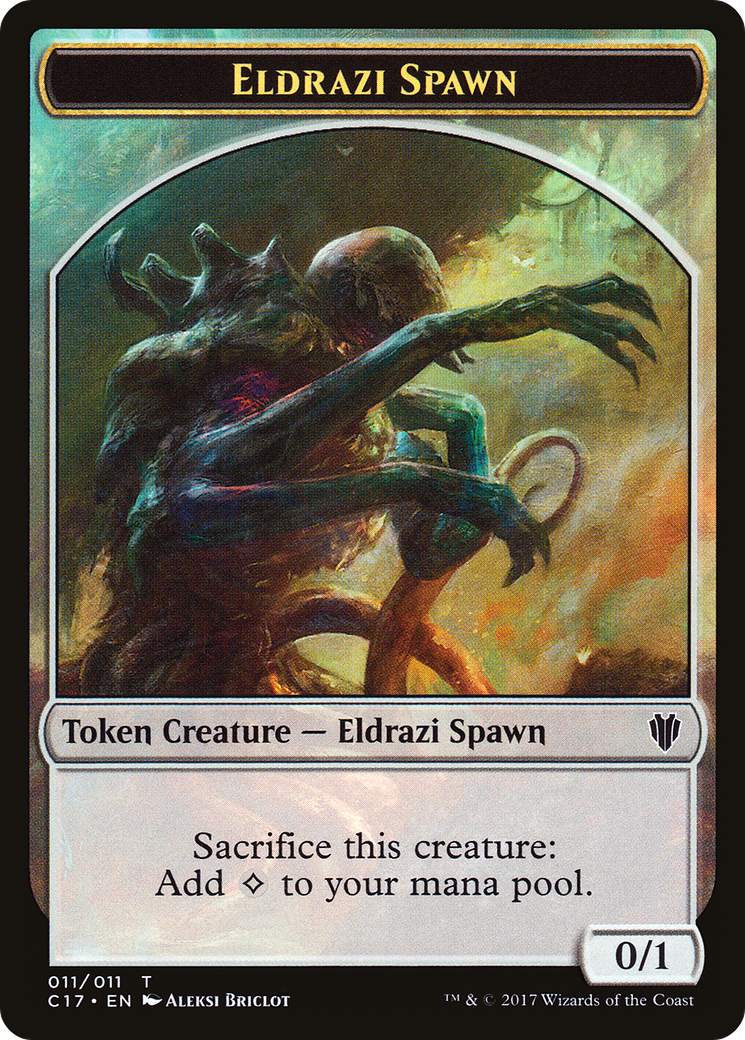 Eldrazi Spawn (TC17-011) [Tokens] Commander 2017 Tokens MTG Single Wizards of the Coast