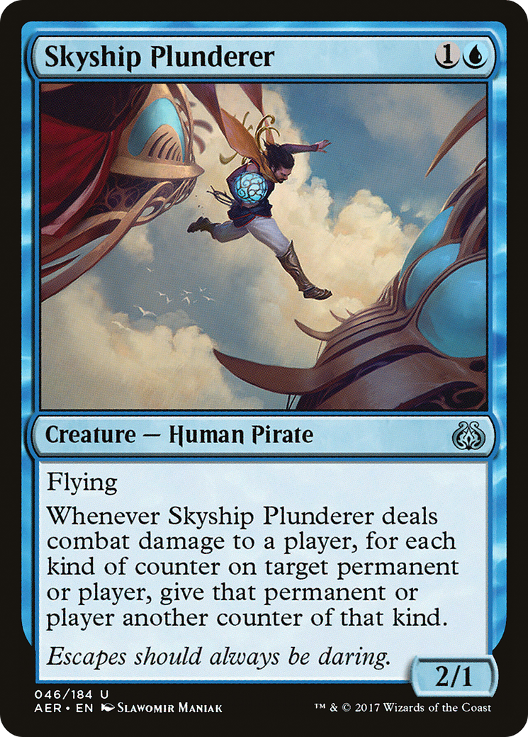 Skyship Plunderer (AER-046) [Aether Revolt] Foil MTG Single Wizards of the Coast