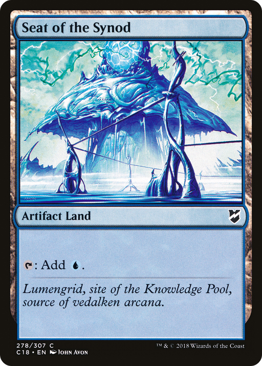 Seat of the Synod (C18-278) [Commander 2018] MTG Single Wizards of the Coast