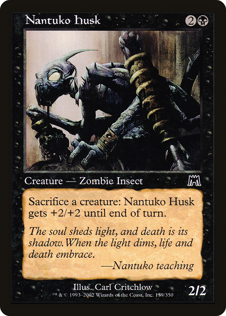 Nantuko Husk (ONS-159) [Onslaught] MTG Single Wizards of the Coast