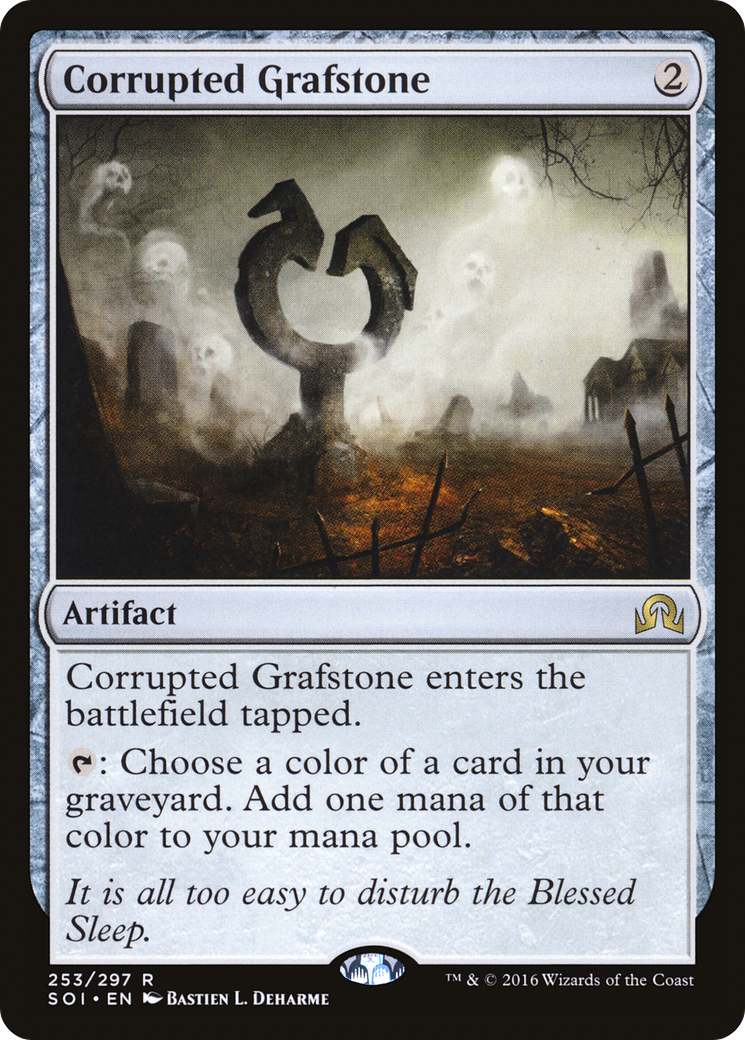 Corrupted Grafstone (SOI-253) [Shadows over Innistrad] MTG Single Wizards of the Coast