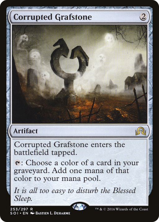 Corrupted Grafstone (SOI-253) [Shadows over Innistrad] MTG Single Wizards of the Coast