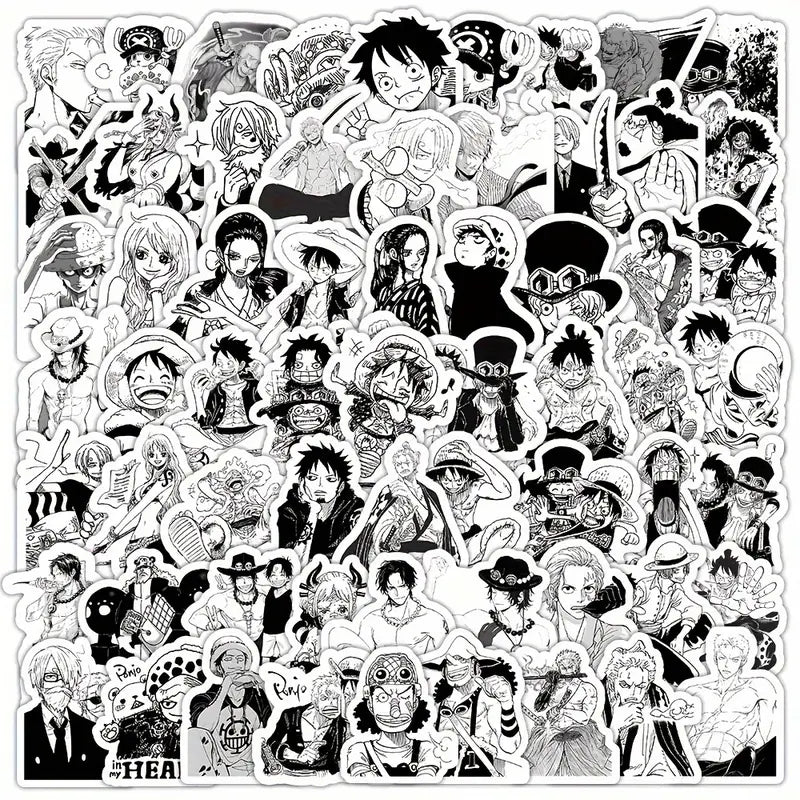 One Piece Themed Stickers 5 Pack Stickers, Pins & Patches Taps Imports